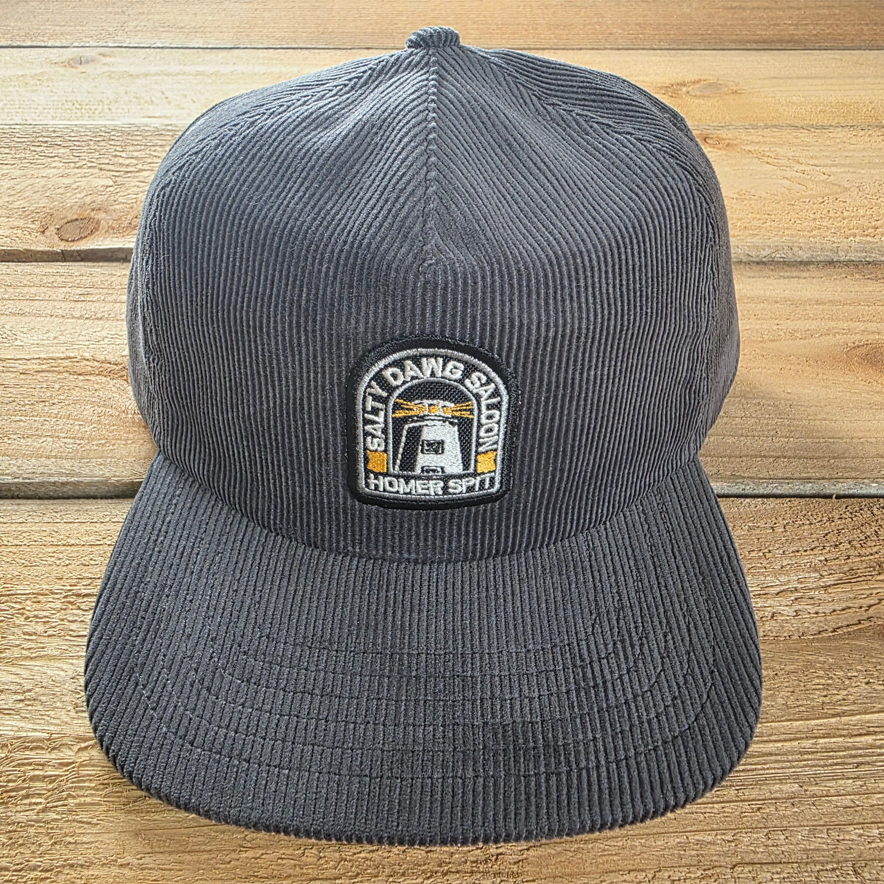 CORDUROY CAP STEEL GRAY – Salty Dawg Saloon
