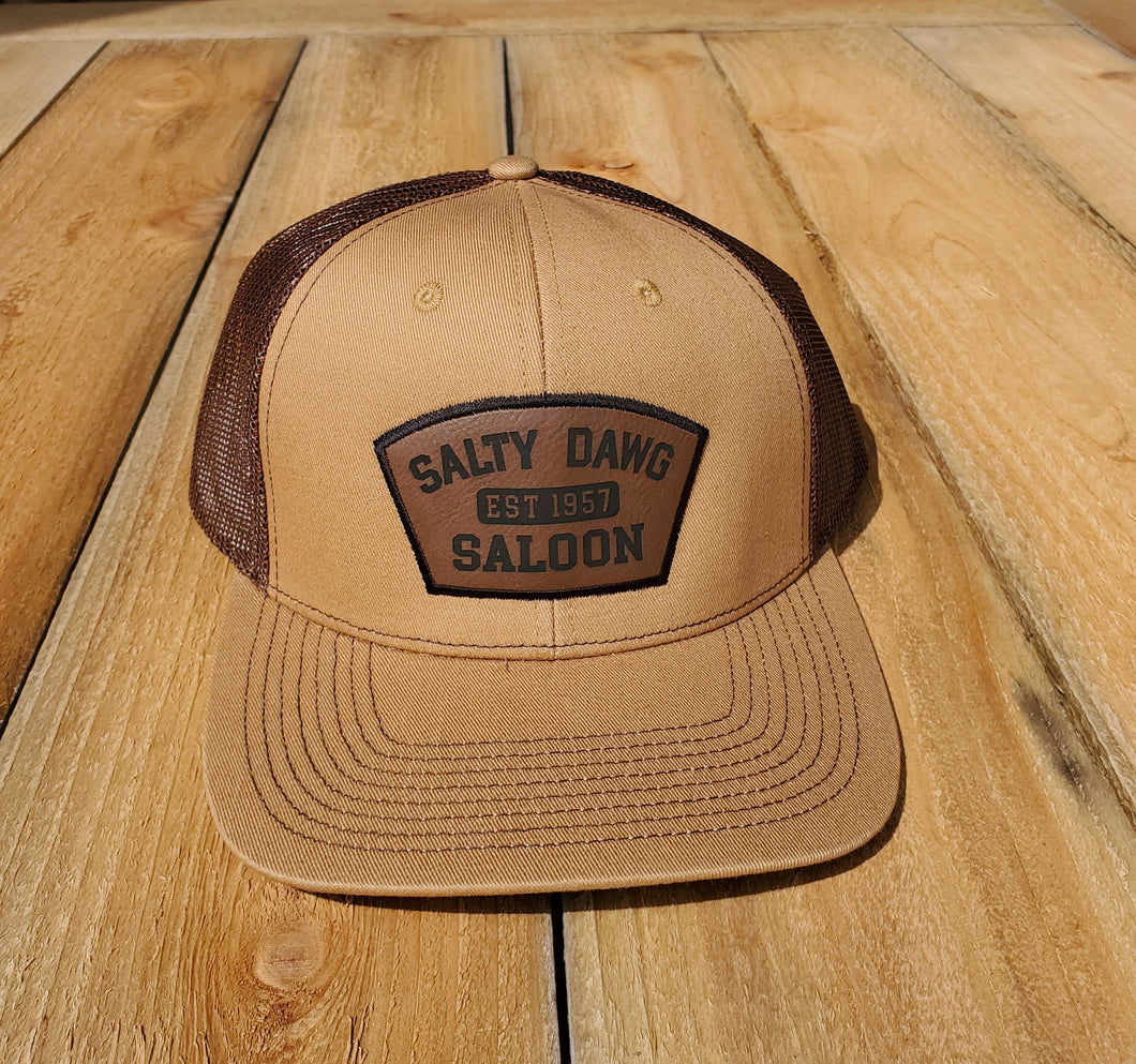 Old Gold and Brown Trucker Cap